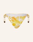 Vilebrequin Triangel-Bikini-Hose Tahiti Flowers gelb