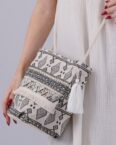YC Fashion & Style Strandtasche Hippie-Boho-Chic Indische Umhänge- Tasche Unikat mit Ethno-Charme, im praktischen Design