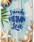 good morning Strandtuch Vitamin Sea, Velours (Packung, 1-St), schnell trocknet