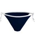 Tommy Hilfiger Swimwear Bikini-Hose "CHEEKY STRING SIDE TIE", mit kontrastfarbenen Kanten