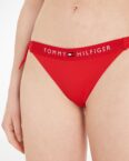 Tommy Hilfiger Swimwear Bikini-Hose "TH SIDE TIE CHEEKY BIKINI", mit Tommy Hilfiger Logoschriftzug