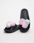 Crocs Classic Fur Sure Slide Badeschuhe