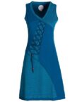 Vishes Sommerkleid Asymmetrisches Damen Sommer Kleid Baumwoll-Keid Shirt-Kleider Hippie, Goa, Elfen Style