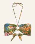 watercult Bandeau-Bikini-Top SUNSET FLORALS