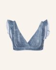 BEACHLIFE Bralette-Bikini-Top DENIM