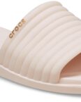 Crocs Pantolette "Miami Slide", Badeschuh, Schlappen mit kleinem Keilabsatz