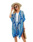 AUKUU Strandkleid Boho Strandüberwurf Sonnenschutz Überwurf 92*100cm