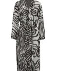 Alba Moda Tunika Kaftan in Zebradessin