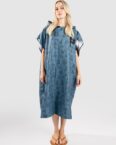 All-In Light Travel Surf Poncho blau