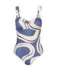 Triumph - Bandeau Badeanzug - Blue 42E - Summer Allure - Bademode für Frauen