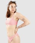 Volcom So Current Crop Bikini Top pink