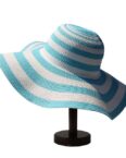 YRIIOMO Sonnenhut Freizeit faltbarer Strohhut Seaside Damen Strandhut