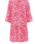 Zwillingsherz Sommerkleid Zwillingsherz Kleid Zebra in blau, gelb, pink oder türkis