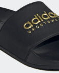 Adidas SHOWER ADILETTE Badesandale Core Black Matte Gold