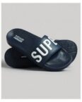 Superdry Code Core Vegan Pool Slide DEEP NAVY/OPTIC Badesandale